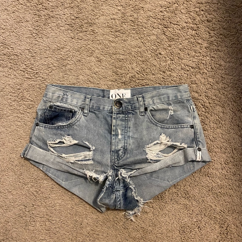 One Teaspoon Denim Shorts